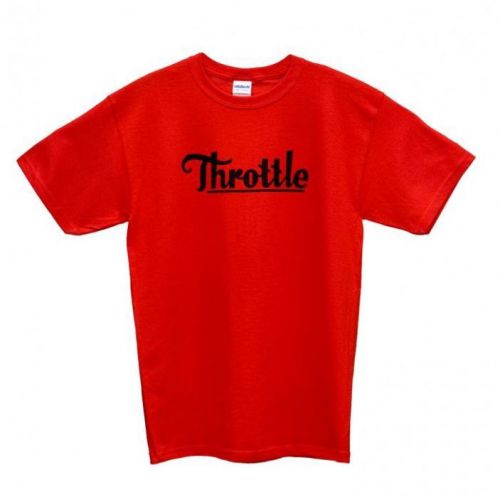 2xl throttle magazine shirt red hot rod scta bonneville vtg auto racing muroc