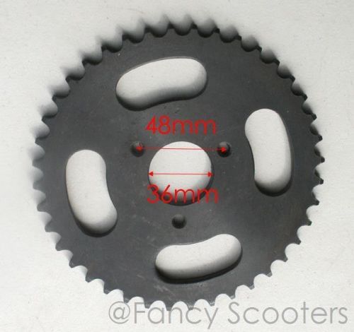 Mid or full size atv rear sprocket al 40 teeth for 428h chain, bolt pattern 3