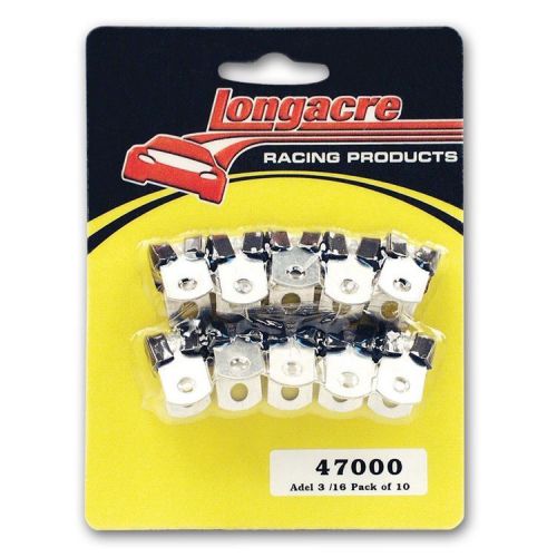 Purchase Longacre 47000 Adel line clamps 3/16" ID steel brake lines
