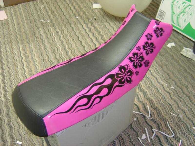 Honda 300ex pink hawaiian motoghg seat cover #ghg16331scptbk16430