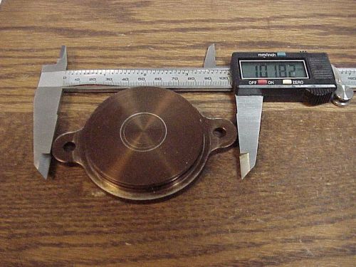 Billet aluminum rear camshaft cover for sb 2.2 bowtie block nascar arca c12