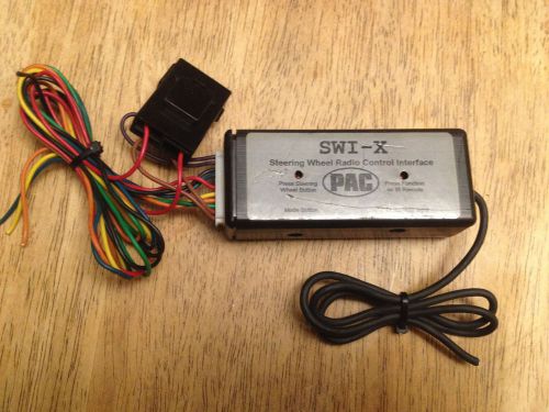 Pac swi-x steering wheel radio control interface module