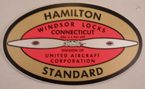 Hamilton standard propeller decal  dec-0102