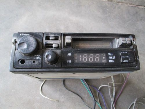 Vintage used nippon auto reverse cassette player with am/fm stereo digitaltuning