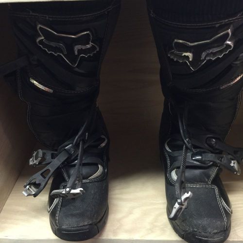 Fox racing comp 5 motocross boots - black