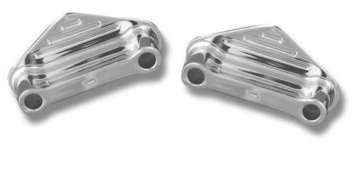 Front 3/4" fender spacers 41mm by accutronix chrome harley softail heritage usa