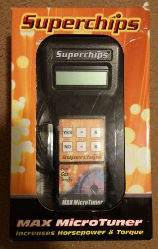Superchips 1715 max micro tuner for 96-03 ford e &amp; f series, suv v8 &amp; v10