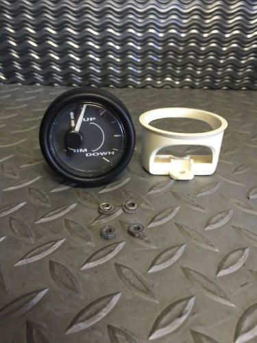 Faria trim tilt gauge w/ bracket mercury marine boat 3b3