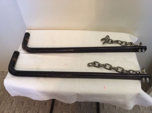 Brophy round bar weight distribution hitches 1000 pounds each with chains