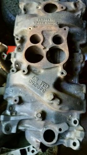 346250 intake 4bbl manifold v8 5.0 5.7 mercruiser marine omc volvo penta