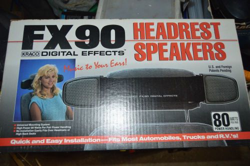 Fx 90 automotive headrest speakers
