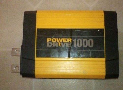 Powerdrive 1000-watt dc to ac power; usb port and 2 ac outlet