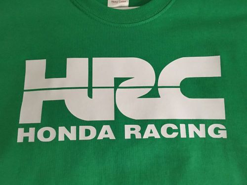 Vintage honda hrc team honda racing t shirt med kawasaki,suzuki,yamaha