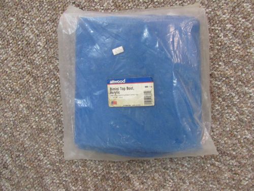 Attwood bimini storage boot blue acrylic, 78&#034;-86&#034; beam