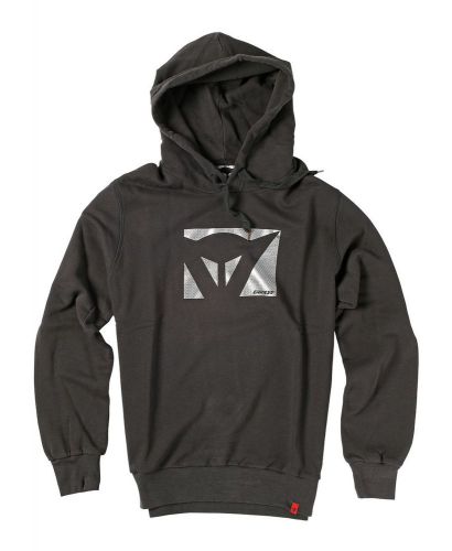 Dainese color new mens hoody sweatshirt  black/carbon