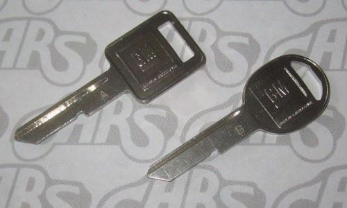 Gm key blanks a &amp; b. #48 &amp; #49. buick, cadillac, chevrolet, oldsmobile, pontiac