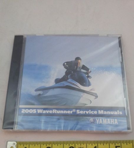 New 05 yamaha waverunner service manuals catalog shop repair cd factory oem