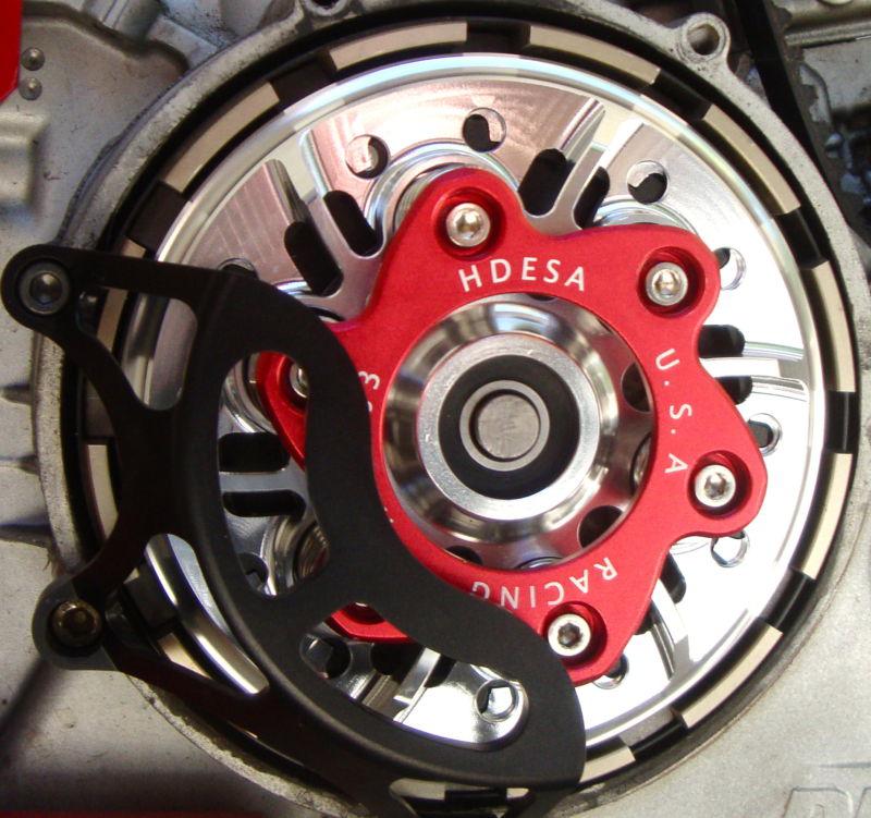 Purchase DUCATI 748 DRY CLUTCH COVER / PRESSURE PLATE KIT Ducati 6 SPEED Engine Red in Mill