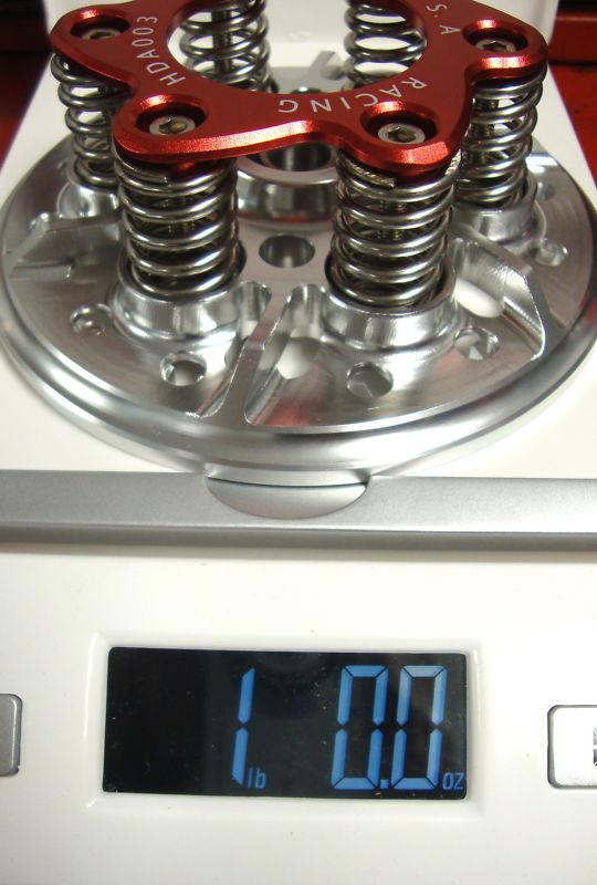 Purchase DUCATI 748 DRY CLUTCH COVER / PRESSURE PLATE KIT Ducati 6 SPEED Engine Red in Mill