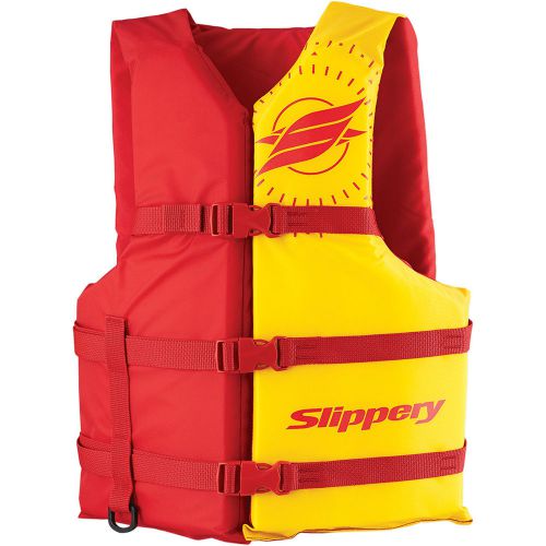 Slippery impulse 2015 nylon vest red/yellow