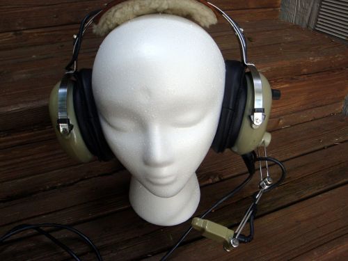 Aviation headset oregon aero softtop soft soft comm 79 tested &amp; in working order