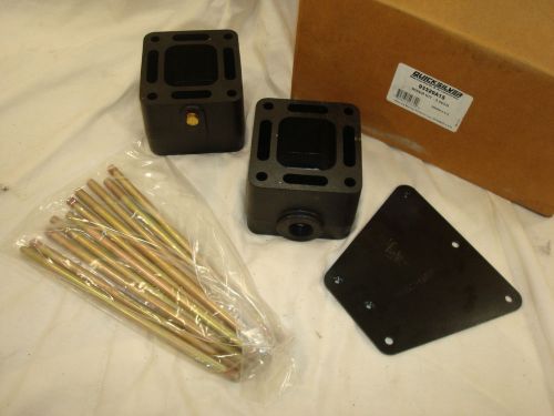 2001 - 2002 mercruiser quicksilver v8 exhaust riser kit 3 inch pn: 93320a15