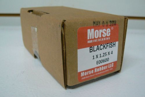 "blackfish" cutless bearing 1"x1-1/4"x4" morse marine cutlass bearing brass