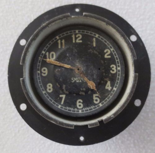 Rolls royce &amp; bentley 1946-1955 electric clock (positive earth) non-working oem