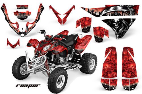 New amr racing quad atv graphic sticker kit polaris predator 500 parts