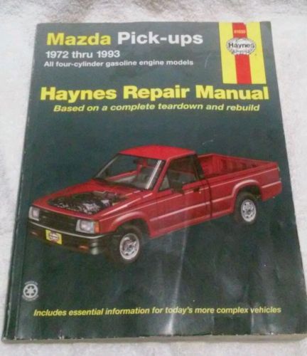 1972-1993 mazda pick-ups repair manual