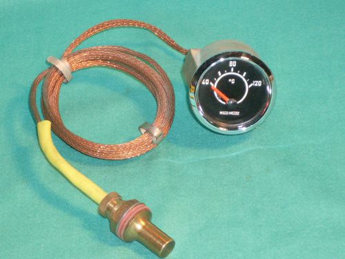 Motometer oil gauge vw bug split oval porsche 356 pre a  356  356 a  40 mm
