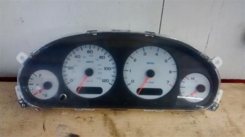 Speedometer cluster 4 speed 6 cyl mph without autostick fits 02 caravan 3298