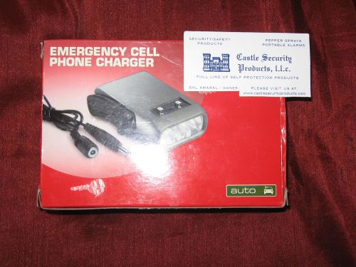 Emergency cell phone charger &amp; light emergency dynamo cell phone charger &amp; light