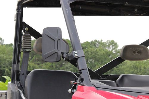Polaris ranger ev etx utv break-away side view pro-fit left &amp; right mirror set