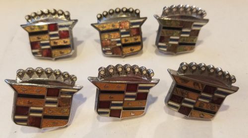 Vintage cadillac crest 60&#039;s emblem decal 4414149 {ce491}