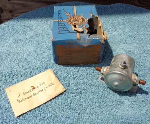 1937-51 v8 ford 1936-46 lincoln zephyr 1939-51 mercury solenoid starter switch