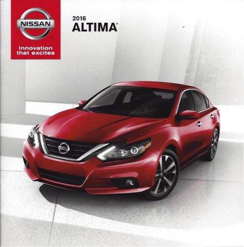 2016 nissan altima sedan  7 models 14 page brochure