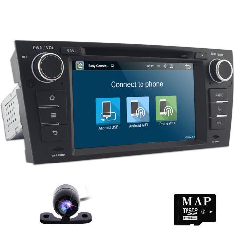 Us pure android os 7" dash car dvd player gps wifi a for bmw e90 e91 e92 e93