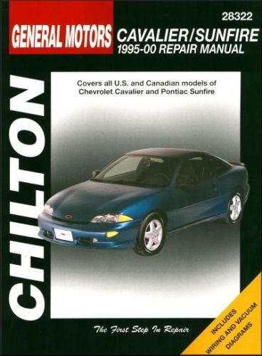 Chevy cavalier, pontiac sunfire repair manual 1995-2000 by chilton