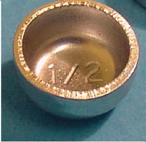 Fits chrysler 5pk 1/2" freeze expansion plugs zinc plated steel engine block nos