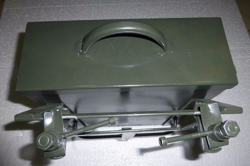 Side metal box with bracket (green) for dnepr, ural, k 750, m 72