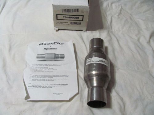 Dynatech catalytic convertor. brand new with 2.5 inch inlet &amp; outlet.