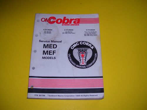 Omc cobra stern drives