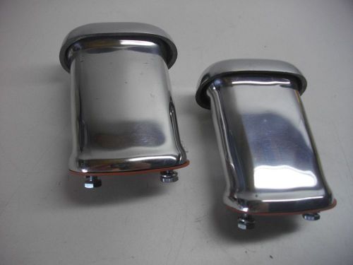 Mooneyes moon style angled valve cover breathers ford chevrolet v-drve jet boat