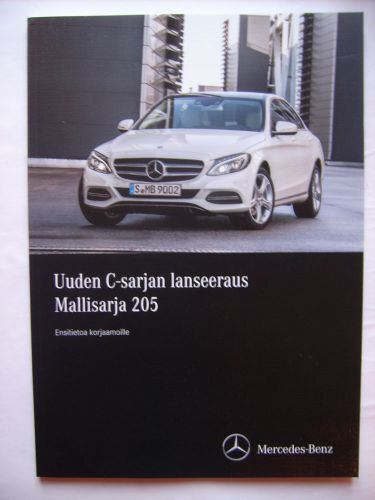 Finnish version mercedes-benz c-class w205 uuden c-sarjan lanseeraus