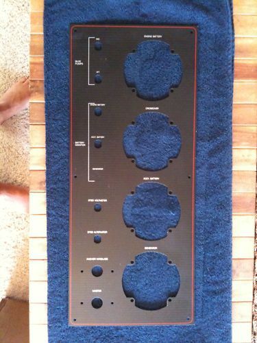 3 part electrical dash and battery switch panel pack