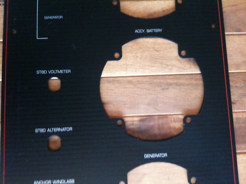 3 Part Electrical Dash and Battery Switch Panel Pack, US $10.00, image 4