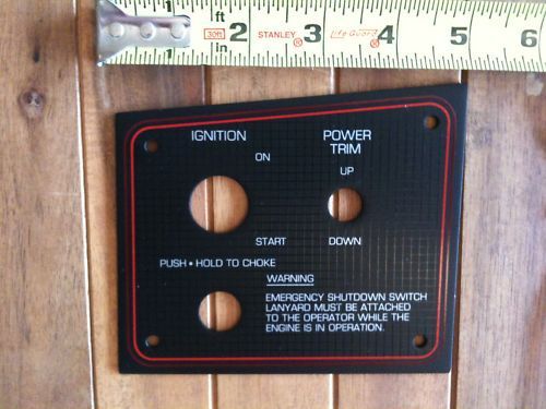 3 Part Electrical Dash and Battery Switch Panel Pack, US $10.00, image 12