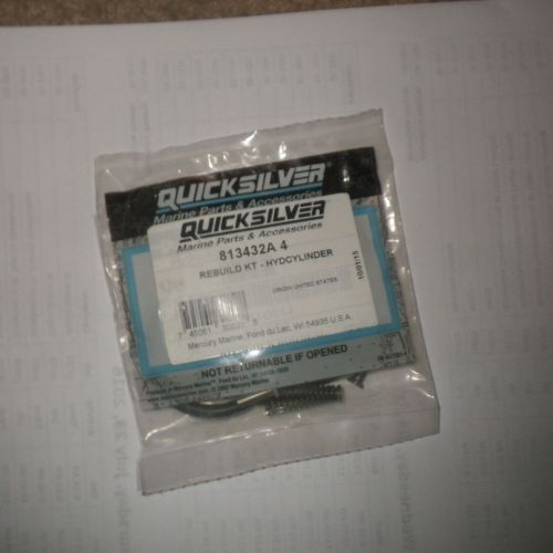 New tilt &amp; trim  mercury mercruiser quicksilver part 813432a 4 rebuild hyd cyl