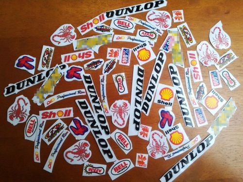 Motocross racing red scorpion car bike helmet small stickers more than 50 pcs